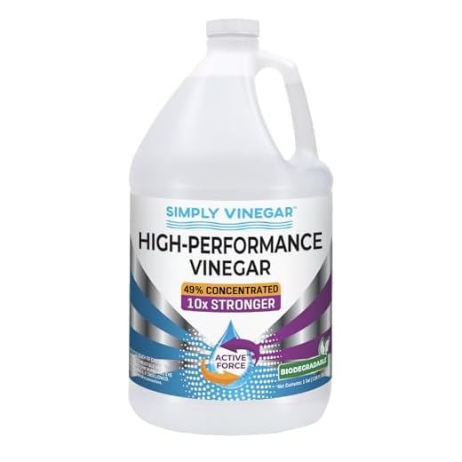 Can you use vinegar in a pressure washer One Gallon Industrial Strength Vinegar