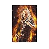 CAYY Canvas Poster Kirk Hammett Wall Art Decor Print Picture girft Paintings for Living Room Bedroom...
