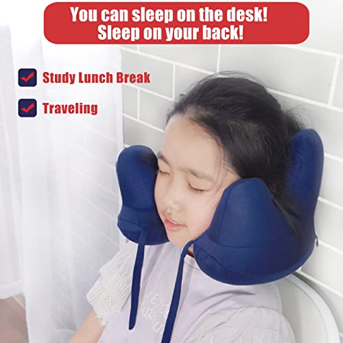 Almohada Inflable en Forma de U de Seda Suave miniatura 4