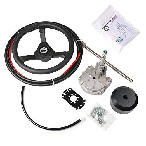 ExGizmo 14 Feet Outboard Steering System Mechanical Boat Rotary