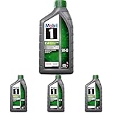 MOBIL Olio motore 1 5W-30 Olio 1 L (Confezione da 4)