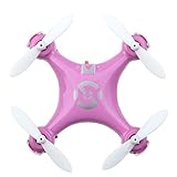 Cheerson CX-10 Mini 2.4G 4CH 6 Axis LED RC Quadcopter Toy Helicopter Purple
