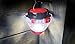 STKR Concepts ILLUMiDOME Mini Waterproof Lantern, Red/ Black