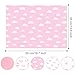 Larcenciel Tissue Paper, 50 Pcs Baby Feet Print Pink Tissue Paper for Gift Bags Gift Wrapping, Cute Baby Girl Design Tissue Paper Gift Wrap for Baby Shower, Birthday, Anniversary, Craft, 19.7x13.8in