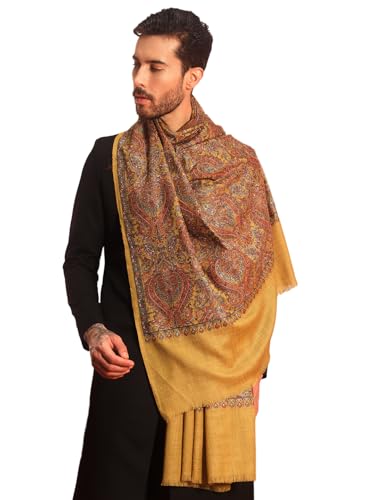 Écharpe brodée pour homme le cadeau d'exception idéal pour les fêtes de fin d'année