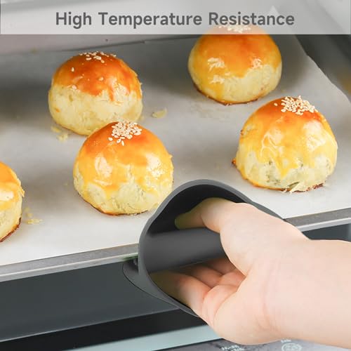 GIHENHAO Silicone Oven Mitts for Air Fryer, 1 Pair Thicken Mini Oven Gloves Heat Resistant for BBQ,Cooking,Baking - Cosy Home Interiors GIHENHAO Silicone Oven Mitts for Air Fryer, 1 Pair Thicken Mini Oven Gloves Heat Resistant for BBQ,Cooking,Baking - Image 4