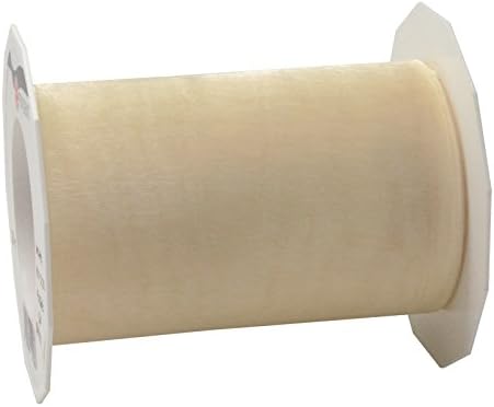 C.E. Pattberg Sheer Organza Ribbon Lime Green, 27 Yards Gift Wrap Ribbon, 1 inch Width, Accessories for Decoration & Handicrafts, Decoration Ribbon for Presents, for Every Occasion