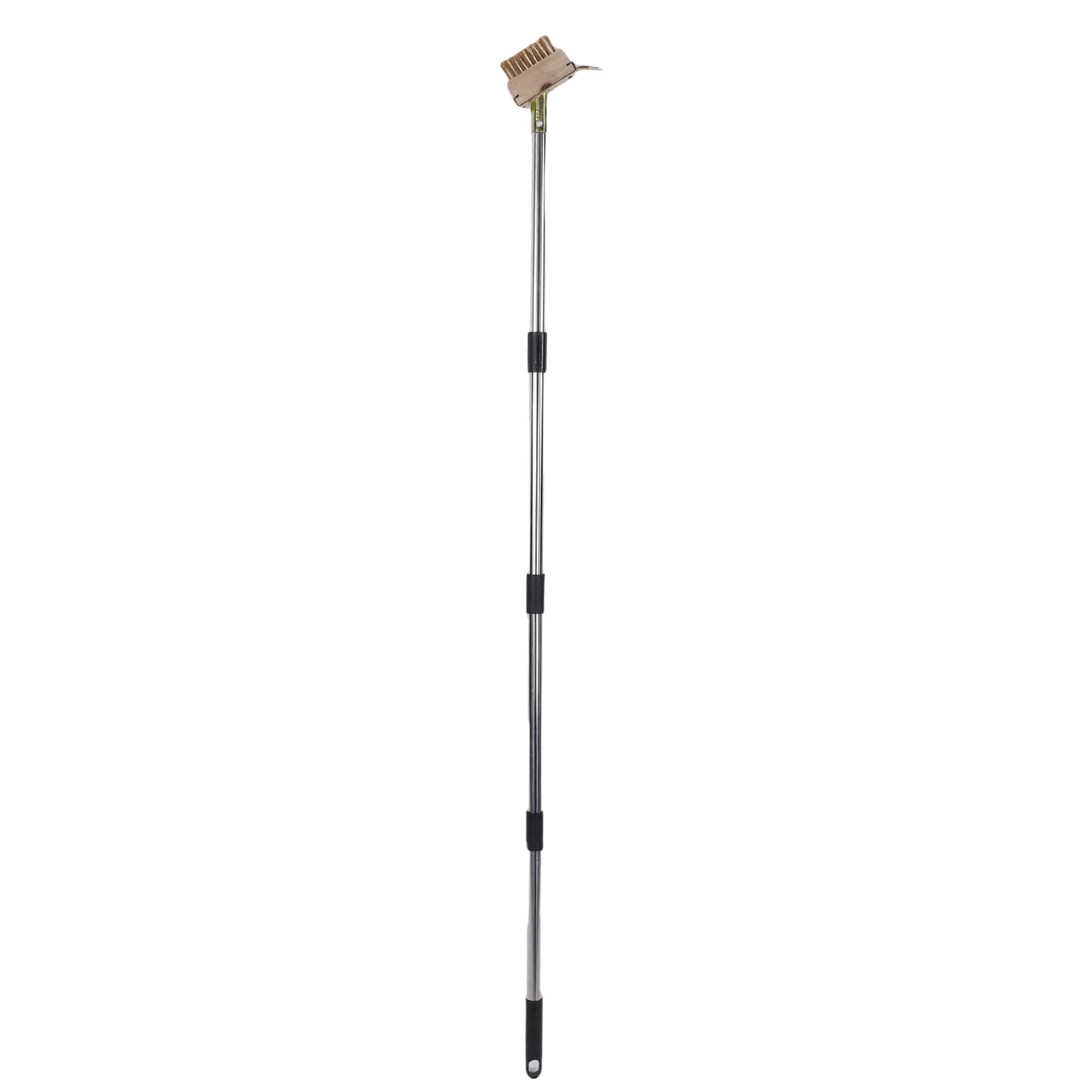 Herramienta desbrozadora de Acero Inoxidable 2 en 1 con Mango Largo para Exteriores