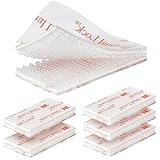 Dual Lock Reclosable Fastener, EZ Pass Holder, 1'' x 2'' Heavy Duty Mounting Tape, 10PCS Self Mating Interlocking Adhesive Strips, SJ3560 250 Clear for Indoor/Outdoor