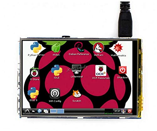 3.5 inch 320*480 Resistive Touch Screen TFT XPT2046 LCD compatible with Raspberry Pi 1/2/3 Model B B+ A+ Raspbian Video Photo Display System @XYGStudy