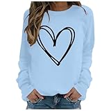 Sweat-shirt féminin sans capuche, confectionné dans un tissu doux et respirant pour un confort optimal toute la journée