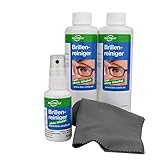 [page_title]-bio-chem Brillenreiniger Sparset mit Anti-Beschlag Funktion 50 ml Sprayflasche + 2 x 250 ml (550 ml) Nachfüllflaschen + hochwertiges Mikrofasertuch