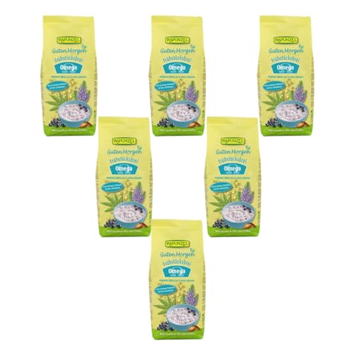Rapunzel - Frühstücksbrei Omega - 0,5 kg - 6er Pack