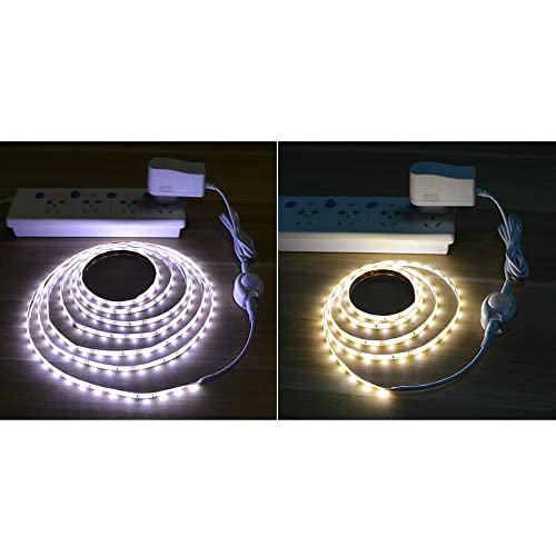 Tira LED con sensor de movimiento PIR 4M blanca miniatura 7