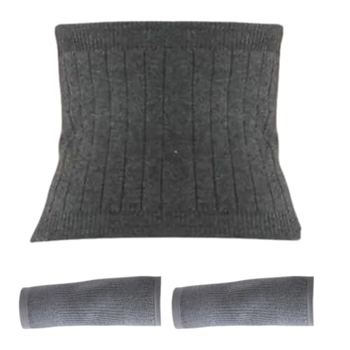 Faja térmica de lana para cintura y rodilla set 3 piezas L miniatura 4
