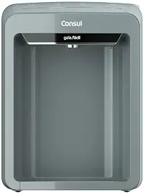 Purificador de Água Consul CPB33AN. Painel Touch, 3 níveis de temperatura - Erva-Doce, Bivolt