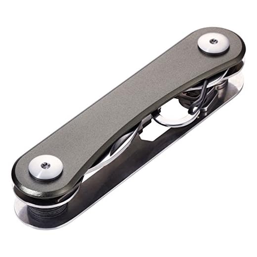 TROIKA CLEVER KEY Llavero 10 centimeters Multicolor (Silber Titan)