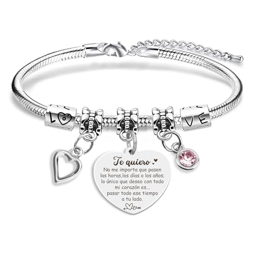 coTaSiEY San Valentín Mujer, Regalos Originales para Parejas Novia Pulseras Regalo Cumpleaños Aniversario de Semana Santa Navidad San Valentín Mujer Ideas Decoración coTaSiEY San Valentín Mujer, Regalos Originales para Parejas Novia Pulseras Regalo Cumpleaños Aniversario de Semana Santa Navidad San Valentín Mujer Ideas Decoración