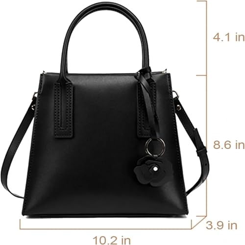Image of POPSEWING Leather DIY Bag Making Kit, DIY Crossbody Shoulder Bag Complete Supplies & Tool Perfect Handmade Gift for Her(Dark)