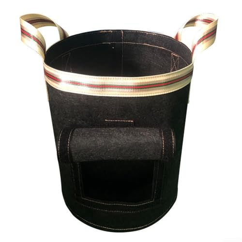 Gardening Solution - Bolsa gruesa no tejida para plantar patatas dulces y cultivo (40 x 30 cm)