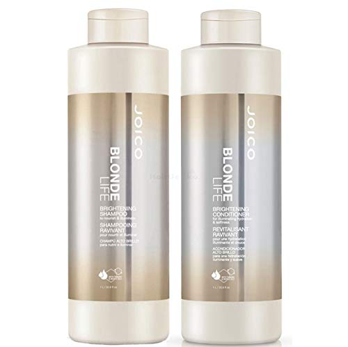 Preisvergleich Produktbild Joico Blonde Life Brightening Set - Shampoo 1000ml + Conditioner 1000ml