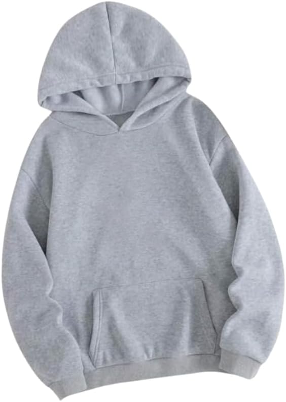 Oversized Hoodie Sweatshirt for Women – Fall 2025 Clothes, Long Winter Fashion Hoodie with Kangaroo Pocket