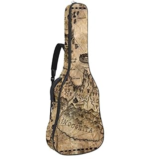 Acoustique Guitare Sac Vin Cerise 1 cm d’épaisseur Rembourrage Guitare Cas Étanche Gig Bag 40 41 42 Pouce, Multicolore… - Les Beatles, Paul McCartney, John Lennon, RIngo Starr, George Harrison