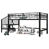 4. Confort et fonction : l'utilisation combinée de l'espace de rangement et de la zone de couchage fait de ce lit une solution peu encombrante pour les parents qui veulent une chambre d'enfant bien rangée. Avec 24 planches à lattes et une épaisseur de matelas recommandée de 10 à 15 cm, le lit offre un confort de sommeil maximal pour les enfants et les jeunes adolescents.
