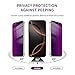 Ifaeveus 2 Pack Privacy Screen Protector for iPhone 16 Pro Max Tempered Glass 6.9inch Private Saver Anti-Spy Eye Protection Anti-Scratch Full Coverage