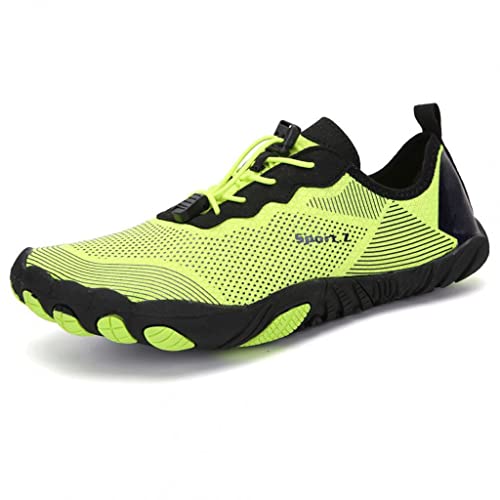 JJWC Zapatos para hombre y aire libre para parejas, zapatos de buceo, playa, natación, senderismo y pesca, para actividades al aire libre, para agua (color: amarillo, tamaño: 38)