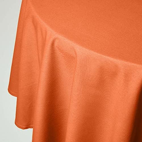 HOMESCAPES Navy Blue Cotton Tablecloth 6 to 8 seater Large Rectangular 137 x 228 cm (54 x 90 Inches) Washable Hand Woven 100% Plain Cotton with Decorative Ladder Stitch Edge