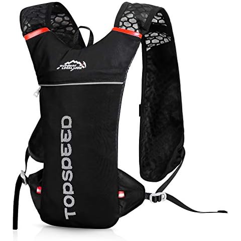 UTOBEST Hydration Pack Backpack Lightweight Rucksack for Cycling Running Small 5 Liter Cover