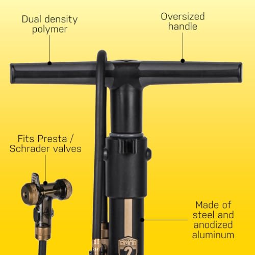 Topeak JoeBlow Tubi gonfleur haute performance double étage