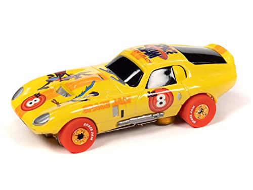 Auto World Thunderjet 1965 Shelby Cobra Daytona Coupe Ho Scale Slot Car #TOP1