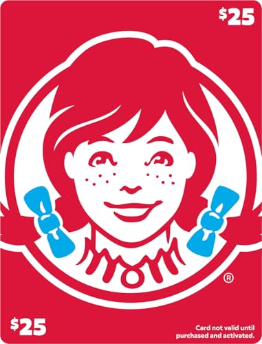 Image of Wendy's Physical Gift Card - $25