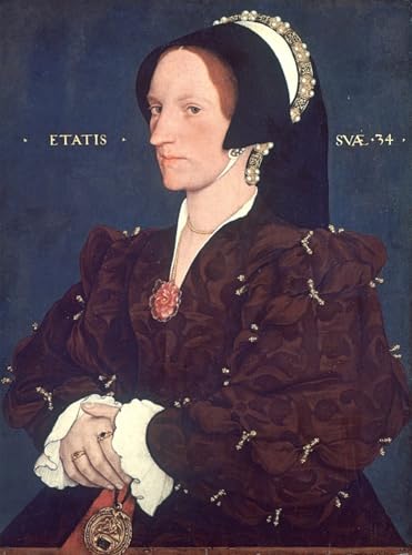 Tableau Toile Hans Holbein Affiches d'Art Portrait Peinture Décorative 60x90cm