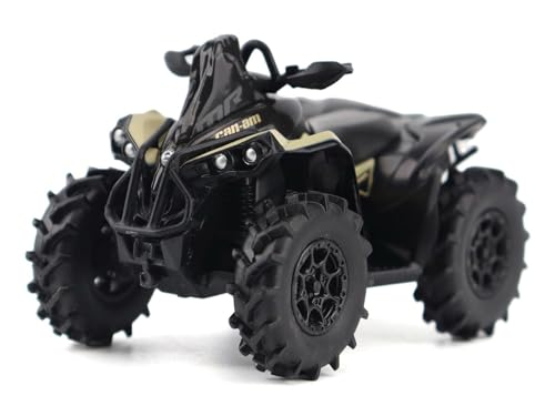 Renegade X MR 1000R ATV Desert Tan with Driver Figure 1/32 Diecast Model by BRP Models 60011