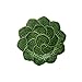 Dessert Plate 22 Green-Geranium, Set of 4
