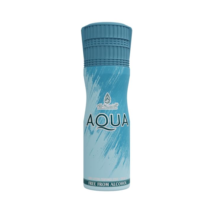 Aqua Deodorant Spray, Long-Lasting Ocean Fragrance, Odor Control, Quick-Drying, Skin-Friendly, Lightweight, for Men and Women, 200ml-image-9