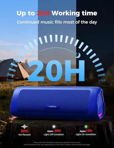 Image of Fun Flicks Karaoke Machine with Wireless Mics, Bluetooth Speaker, RGB Lights, 5 Voice Effects, Portable Sound System for Home, Party, Outdoor, for Kids & Adults (1pcs-Night Blue)