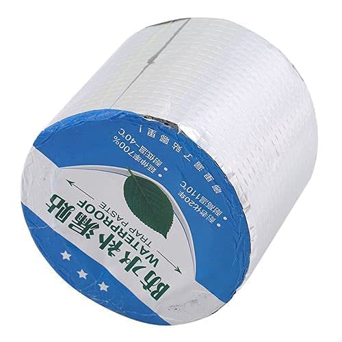 Rolozy Aluminium Foil Tape Self adhesive UV Protection Waterproof Tape Suitable for Roof Leak, Surface Crack,Window Sill Gap,Pipe Rupturet, Sealing,Home Renovation(2 inch,5 Meter) 3