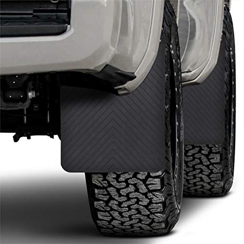 Image of 2pcs /Set Universal Heavy Duty Rubber Mud Flaps Car Pickup SUV Vans minivans Light Trucks RVs SUVs Semi-Truck Motor Home 4x4 4WD Off-Road Splash Guards Mudflaps Mudguards Dirty Traps 15 inchx12 inch