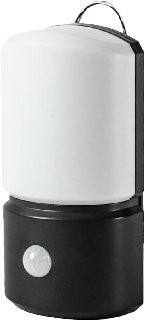 Festive Lights - 15.5cm Battery Powered PIR Motion Sensor Wall Light – Outdoor IP44 Weather Resistant, 2 White SMD LEDs – Security & Welcome Lighting for Gardens, Doorways, Home Entrances & Camping