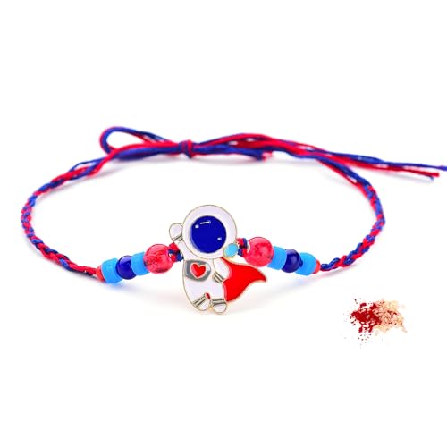 Image of To The Nines Kids Rakhi with Tilak Material & Greeting Card