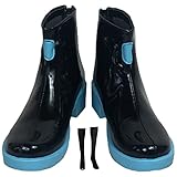 Nozfeon Miku Cosplay Shoes roject Sekai Colorful Stage Shoes Miku Boots Shoes for Girls with Accessory
