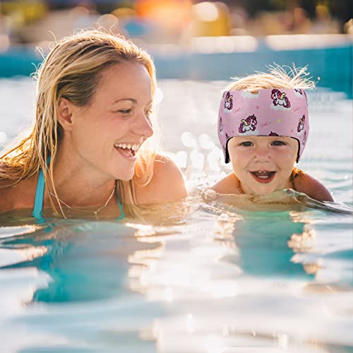 Bandeau d'oreille de natation imperméable réglable dessin animé mignon