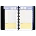 At-A-Glance Daily/Monthly Planner, 12 Mths Jan-Dec, 4-7/8"x8", Black