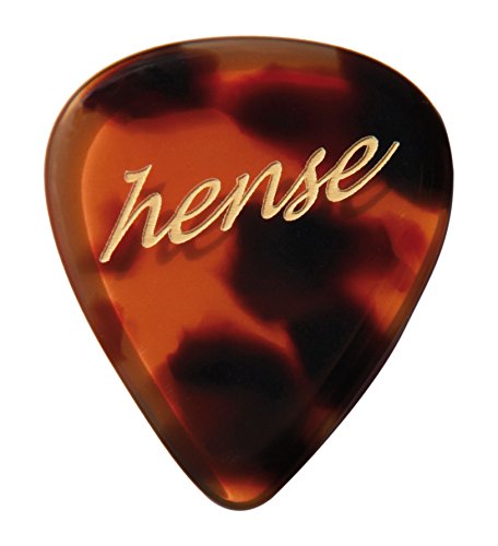 Médiator Guitare Hense Picks - Milk Stone 2.0mm - Galalithe Naturelle - Fabriqué En Allemagne - Forme Classique