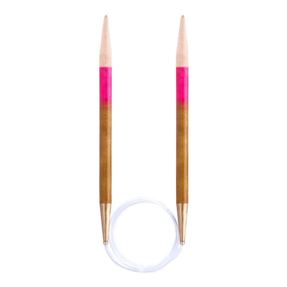 Pony Flair Circular Knitting Needles Wood 60cm 7.00mm - 1pc