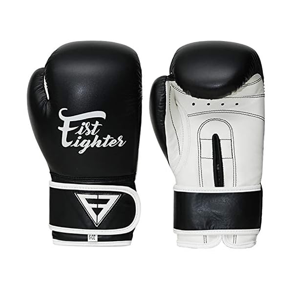 XGRIPE-Boxing-Gloves-for-Kids-Gift-Box-Children-Martial-Arts-Training-Equipment-PU-Flex-Leather-MMA-Boys-Girls-Punching-Bag-Gloves-Kickboxing-Muay-Thai-Youth-Junior-Gloves XGRIPE Boxing Gloves for Kids Gift Box Children Martial Arts Training Equipment PU Flex Leather MMA Boys & Girls Punching Bag Gloves Kickboxing Muay Thai Youth Junior Gloves. (6oz, Black/White) FF-001